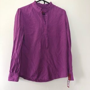 Merona Shirt Violet Medium NWT